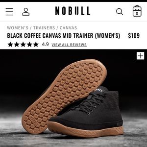 NoBull Black Coffee Mid Trainer — 9.5